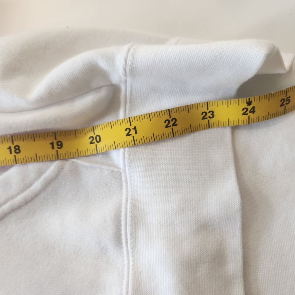 Nike SB Mens White Patchwork‎ Hood Pullover Hoodie Large Skateboarding Logo - Picture 9 of 10